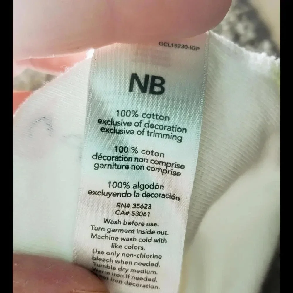 Carter's Baby Girl NB Newborn Bodysuit Top Bundle